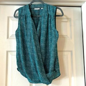 New York and Company cross over blouse